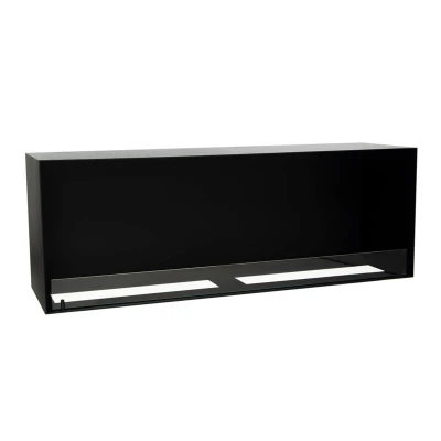 Foco One 1400 Double 1-sided built-in bioethanol fireplace Foco One 1400 Double - Extra-wide built-in bioethanol fireplace insert
