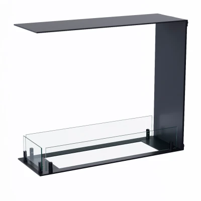 Foco Room Divider 600 Slim Foco Room Divider 600 Slim - 3-sided built-in Bioethanol Fireplace