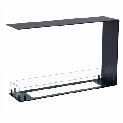 Foco Room Divider 800 Slim Foco Room Divider 800 Slim - 3-sided built-in Bioethanol Fireplace
