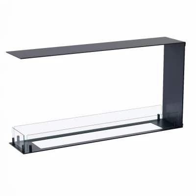 Foco Room Divider 1000 Slim  Foco Room Divider 1000 Slim - 3-sided built-in Bioethanol Fireplace