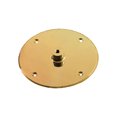 Ceiling Bracket for Cocoon Aeris in Polished Brass  Ceiling Bracket for Cocoon Aeris in Polished Brass