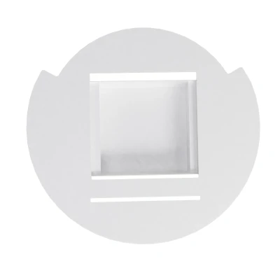 Mounting Plate for Cocoon Fires Burner - White Mounting Plate for Cocoon Fires Burner - White