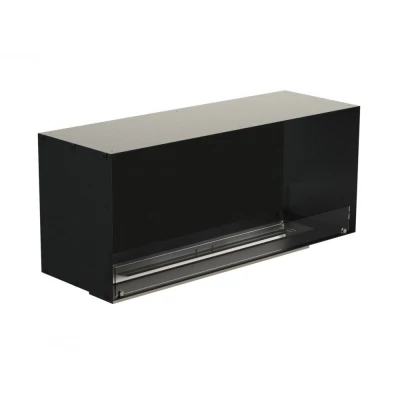 Foco One 1200 - Built-in bioethanol fireplace insert Foco One 1200 - Built-in bioethanol fireplace insert with a sleek black frame