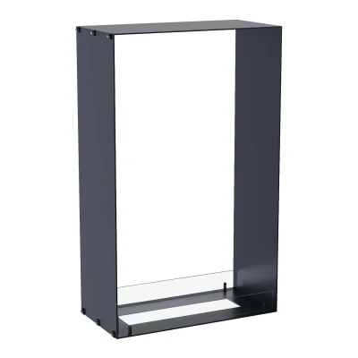 Foco Two 800 Tall two-sided see-through built-in bioethanol fireplace Foco Two 800 Tall two-sided see-through built-in bioethanol fireplace