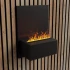 ScandiFlames Electric Brekke Black Water Vapour Fireplace