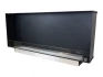 Foco One 1200 Slim - One-sided Built-in Bioethanol Fireplace