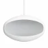 Cocoon Fires Aeris - White Ceiling Mounted Bio Fireplace