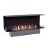 Foco Three 1500 - three sided built in bioethanol fireplace