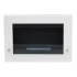 Nebraska White - Square wall-mounted bioethanol fireplace