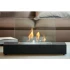 Black freestanding tabletop sized bio fireplace