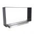 Foco Two 1000 Slim - Slim built-in tunnel bioethanol fireplace