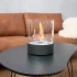 Southwark Black - Round tabletop Bioethanol fireplace