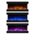 Feroza 137 cm - Wall-Mounted ScandiFlames Electric Fireplace