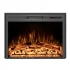 ScandiFlames Electric Pyrope 77 cm Fireplace Insert for Wall Mounting or Old Fireplace